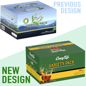 Cozy Up 100-count K-Cups closeup highlights convenient single-serve brewing