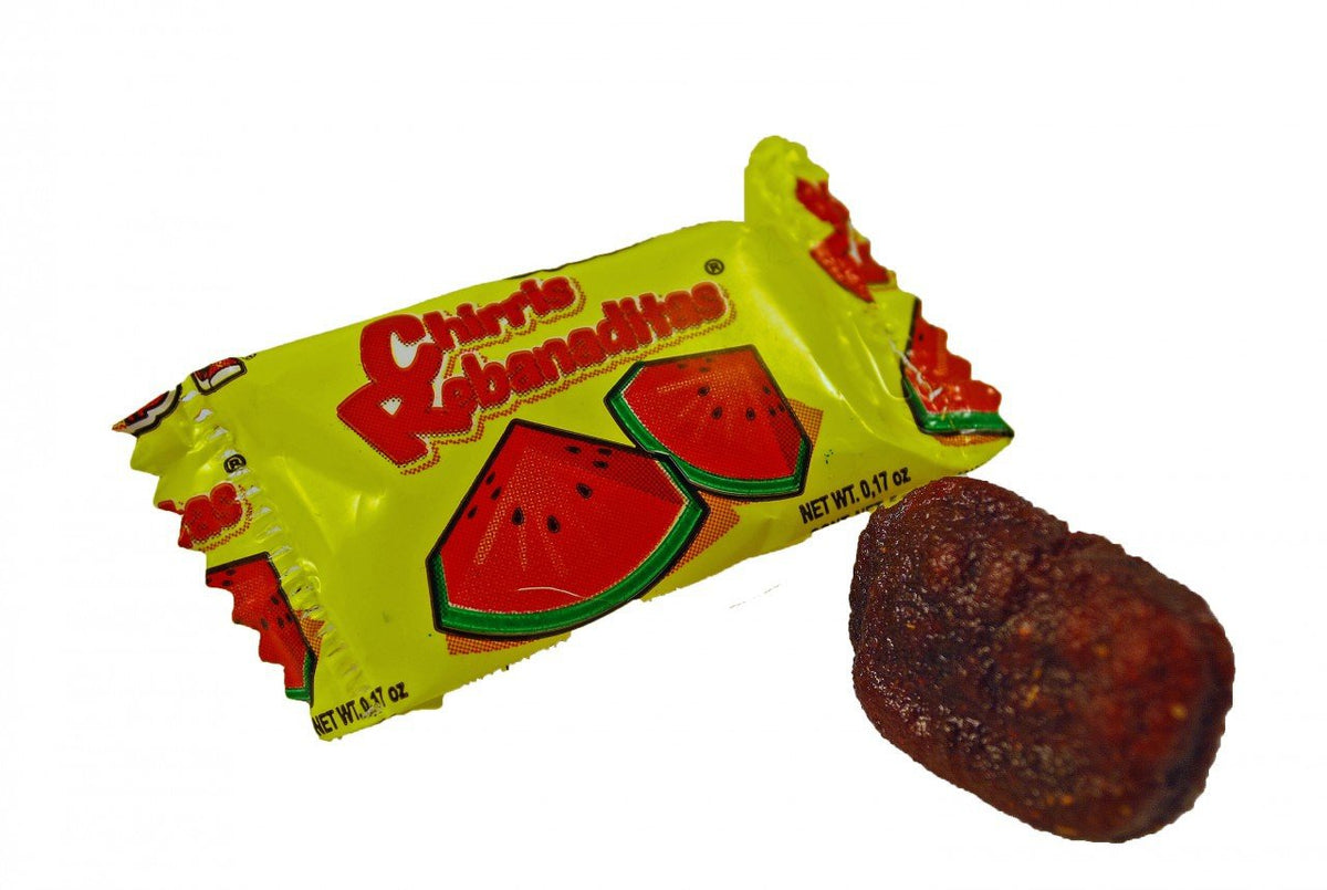 CP Chirris Rebanaditas watermelon-spicy candy bag is ideal for sharing at parties and gatherings.