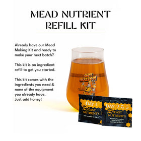 Craft A Brew mead ingredients pack for reliable 1 gallon batches