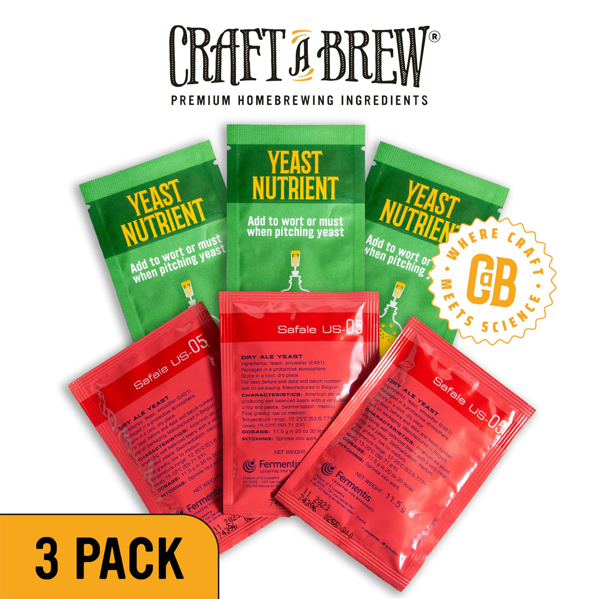 Craft A Brew Safale US-05 yeast in action during fermentation; steady activity