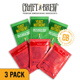 Craft A Brew Safale US-05 yeast in action during fermentation; steady activity