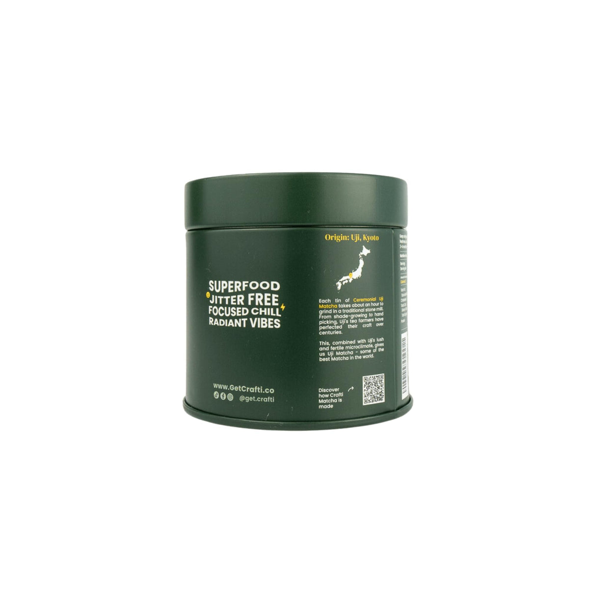Crafti calm energy matcha ritual supports mindful focus and balanced daily routine.