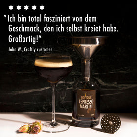 Craftly Espresso Martini Infusion Kit classic blend for a balanced cocktail base