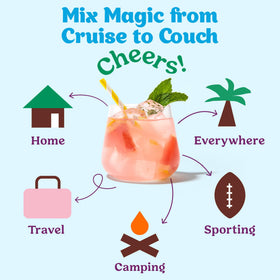 Craftmix at-home bartender setup makes flavor-packed drinks in seconds.
