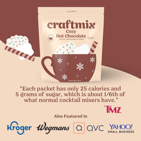 Craftmix Cozy Hot Chocolate gift box suggesting party favor or gift idea