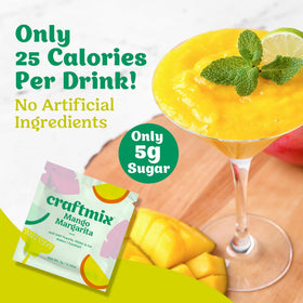 Craftmix dairy-free vegan mixer for plant-based beverages.