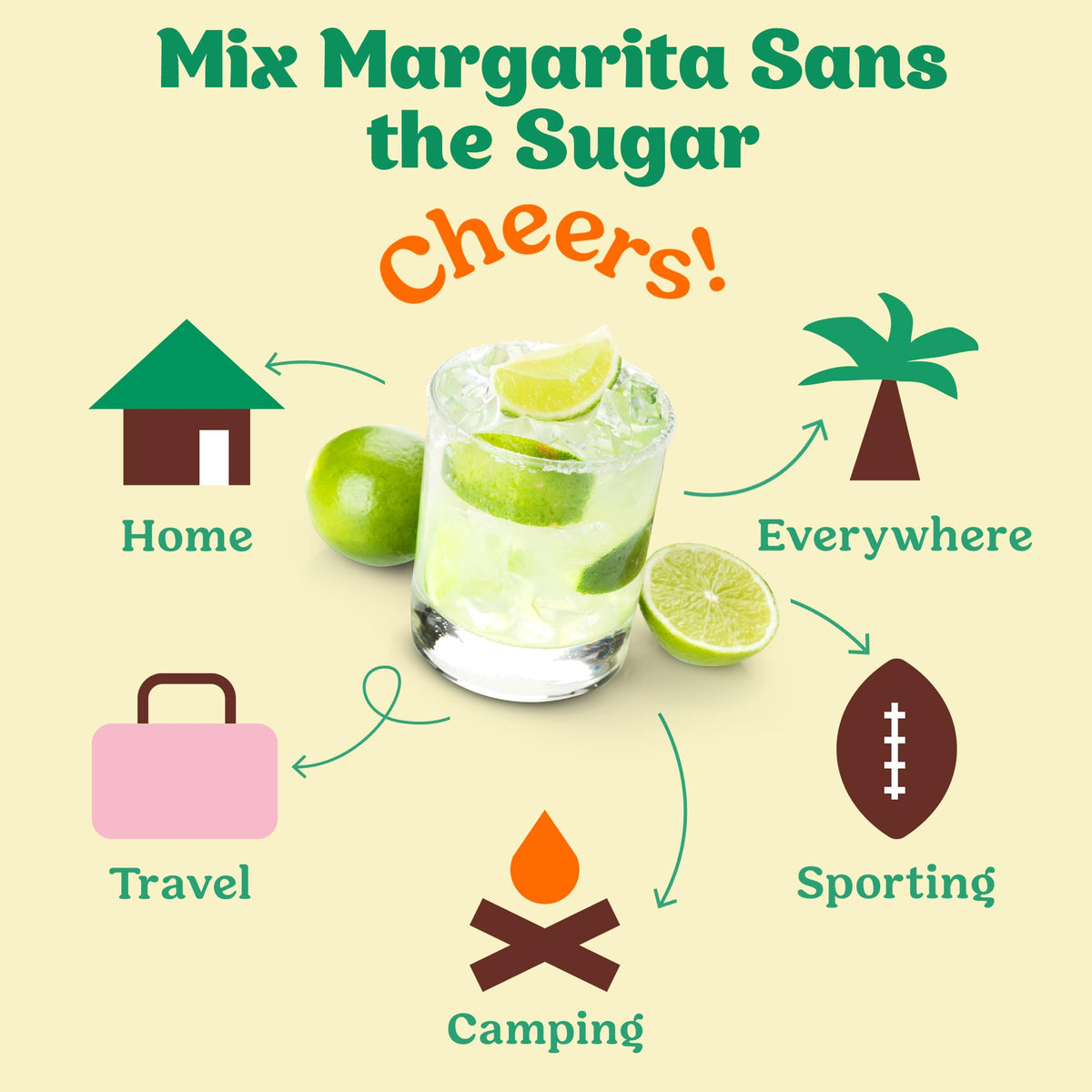 CraftMix gift-pack display showing party-friendly skinny drinks.