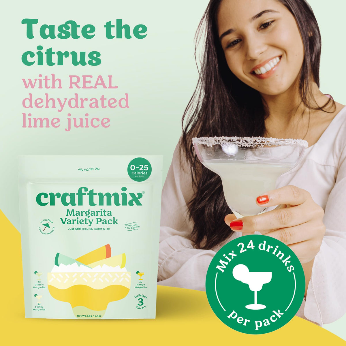 Gift-ready Craftmix Margarita set for celebrations