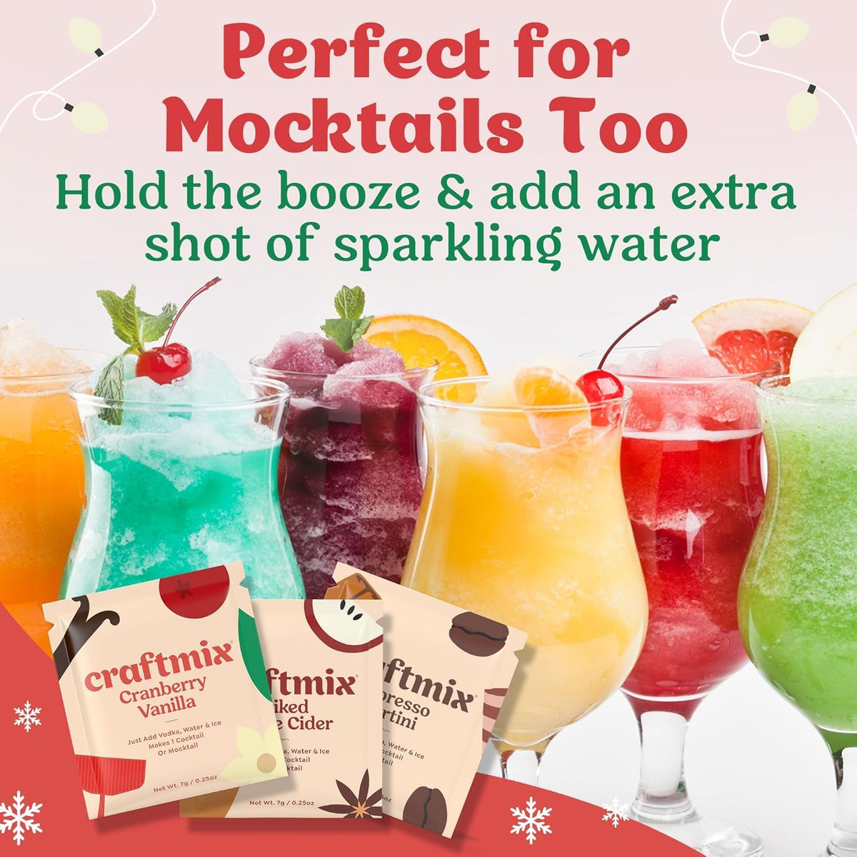 Craftmix Home Bartender Kit packet creates quick cocktails anywhere