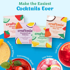 Craftmix mango-margarita-packet delivers bright fruit notes quickly.