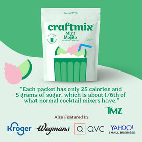 Beach picnic with CraftMix pack, lime, and ice ready for refreshing drinks.