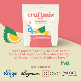 CRAFTMIX Pink Lemonade dairy-free and soy-free single packet