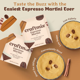 CraftMix pour into water shot instantly elevates water with coffee notes