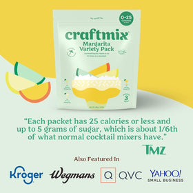 Craftmix Pre-Measured Packets provide convenient, portion-controlled flavor.