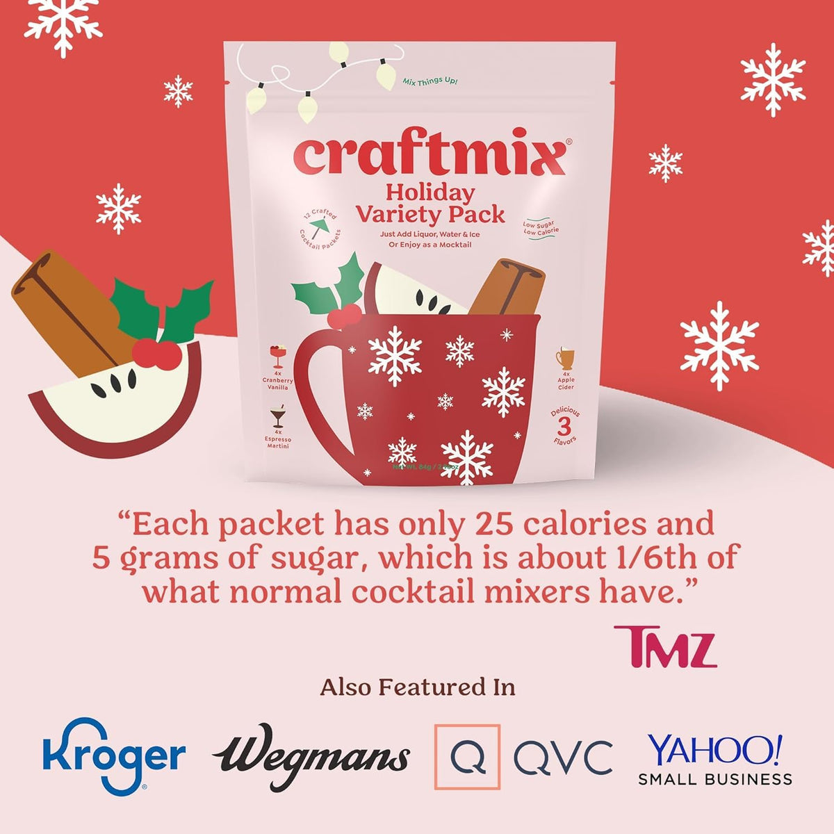 Craftmix Vegan Non-GMO packet with plant-based flavors for versatility