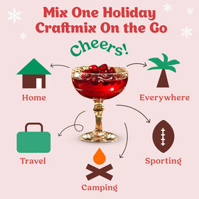 Craftmix Water Flavoring packet lets you customize still or sparkling drinks