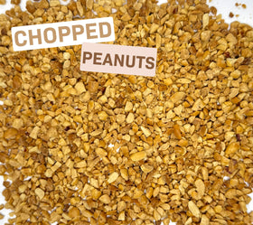 Crait chopped peanuts resealable bag closeup highlighting freshness for baking and topping.