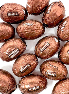 Crait football candy 66 pieces bag ideal for concessions and snack tables.