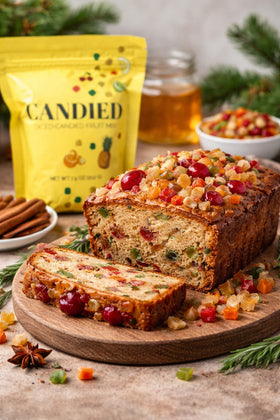 Crait candied fruit mix with orange and lemon peel for flexible recipes.