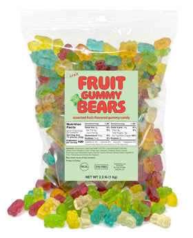 Crait Gummy Bears dye-free bulk bag—bright party-friendly colors for sharing