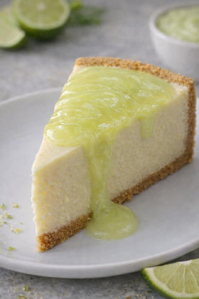 Crait Key Lime Pie Filling dessert topping ideal for cheesecakes and citrus cakes.