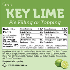 Crait Key Lime Pie Filling pour demonstrates quick, even distribution for pies and pastries.