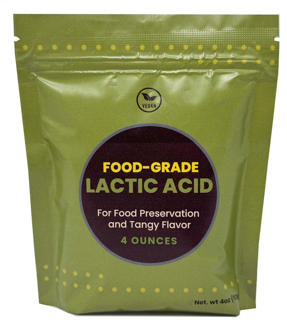 Crait Lactic Acid Powder in tin, ready to add tang to vegan cheese and sauces.