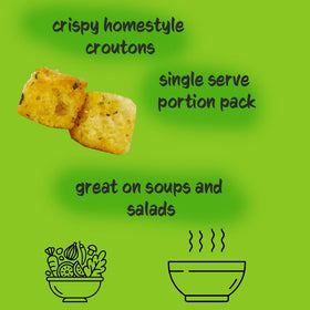 Crait on-the-go mini croutons pack ideal for travel