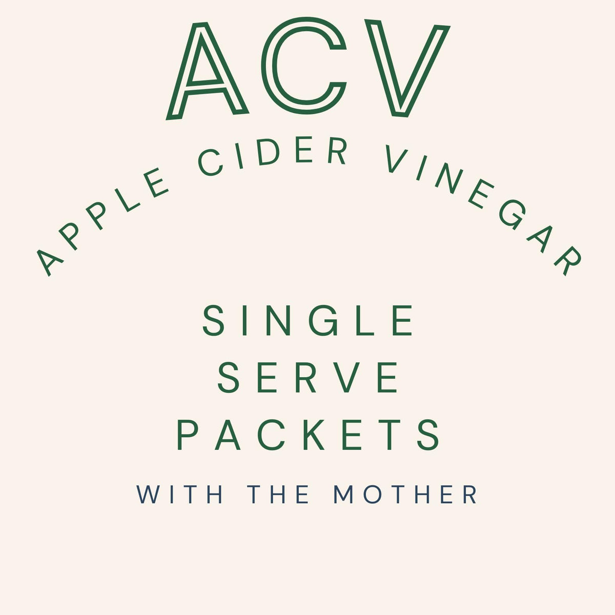 Compact 25-pack supports you to sip ACV on busy days.