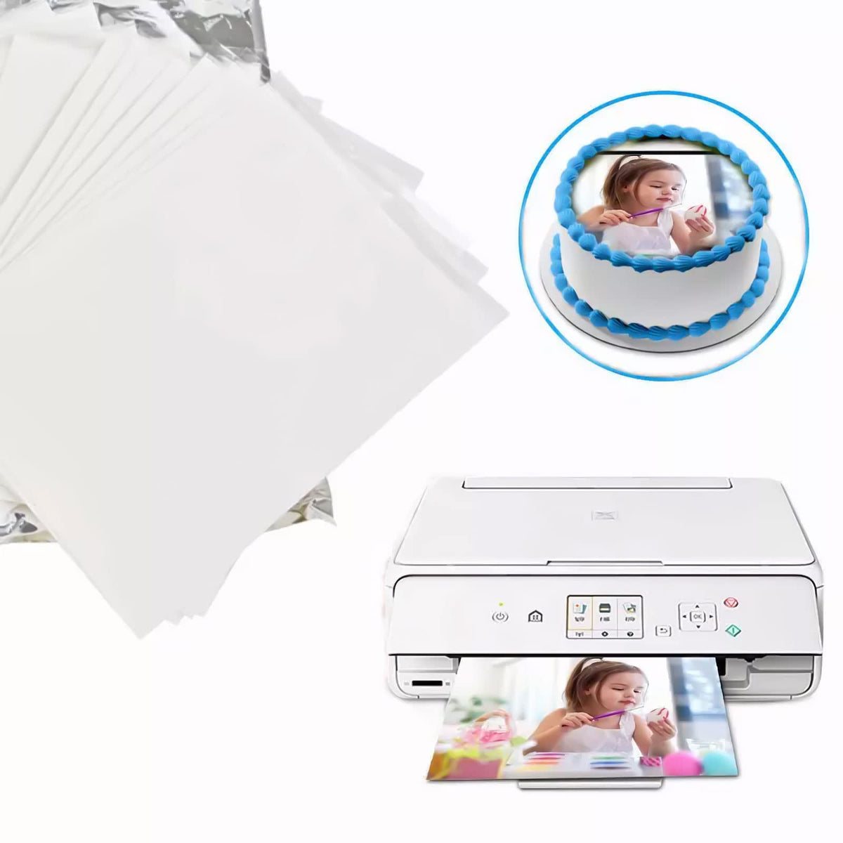 CRANBOLY resealable packaging keeps edible sheets fresh for future use.
