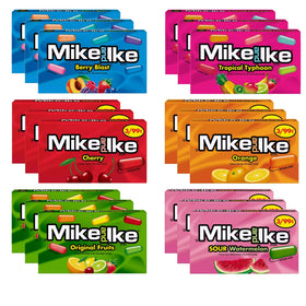 CrateCraze Mike Ike chewy candy variety mini box for movie nights and sharing.
