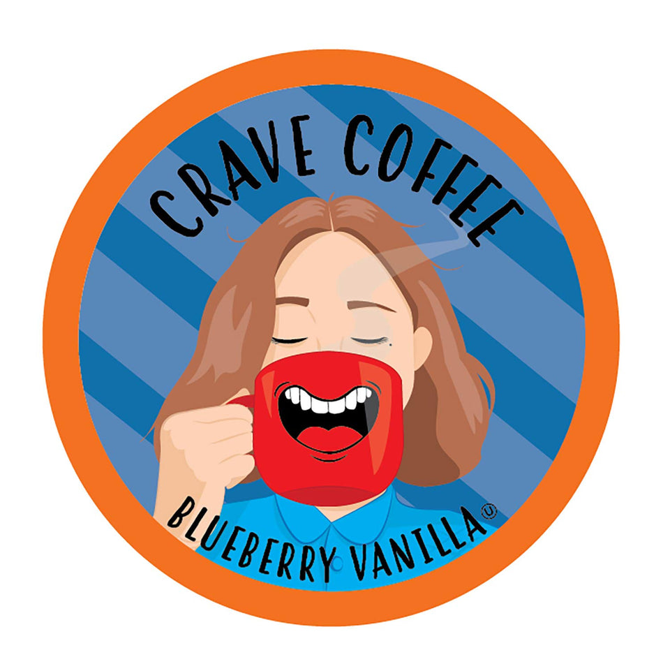 Crave Beverages blueberry-vanilla pod for a flavorful, convenient morning boost