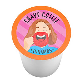 Crave Beverages Keurig-compatible pods shown for two-brewer setup