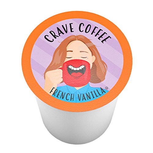 Crave Beverages French Vanilla pod close-up showing rich aroma for a comforting cup.