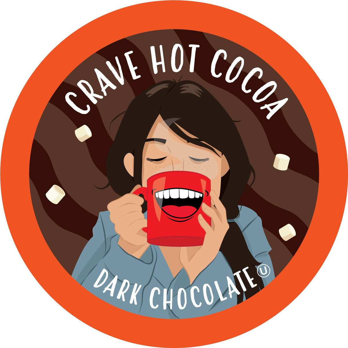 Crave Beverages Mexican chocolate pod with bold, warm cocoa for cozy moments