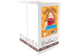 Crave Beverages Keurig 2.0 compatible pods ready for quick brews.