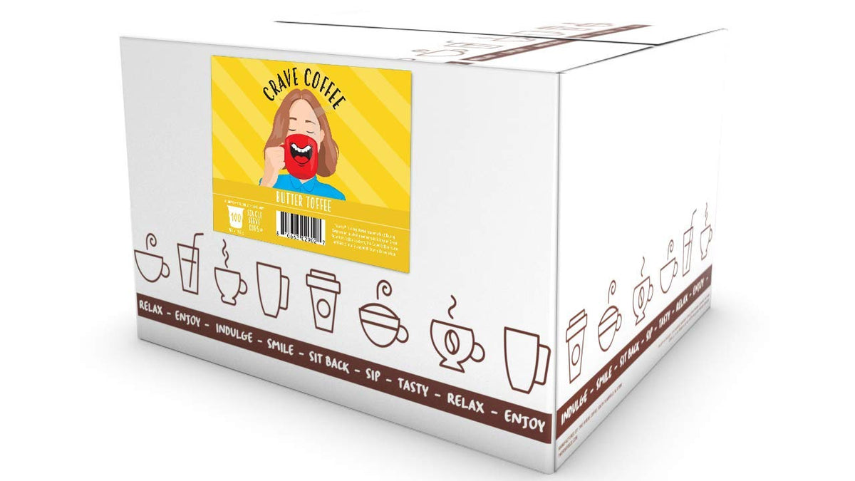 Crave Beverages single-serve coffee pod in action for easy, on-demand brewing