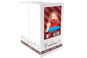 Crave Beverages Southern Pecan brewed cup with steam ready to sip