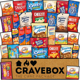 CraveBox cookies and crackers snack box for Easter gifting.