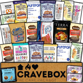 CRAVEBOX Easter gift box with pre-filled snacks for gifting