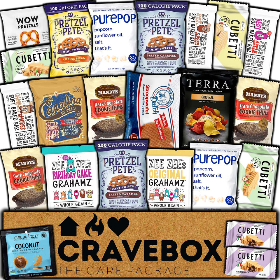 CRAVEBOX Easter gift box with pre-filled snacks for gifting
