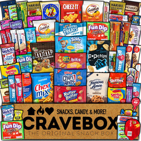 CRAVEBOX Easter ultimate snack variety box, ideal gift for students and families