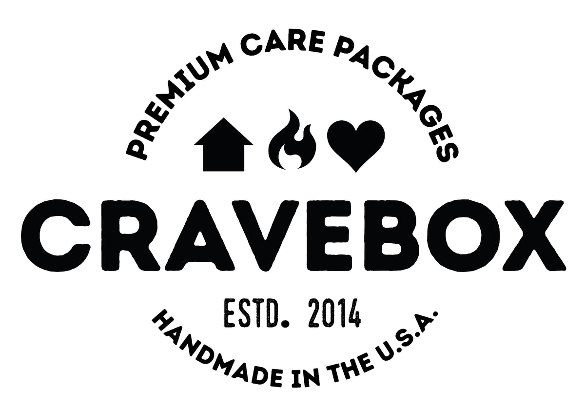 CRAVEBOX gift-ready packaging, box and contents prepared to gift.