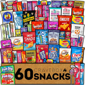 CRAVEBOX Easter Snack Box outer box, sturdy packaging ideal for gifting.