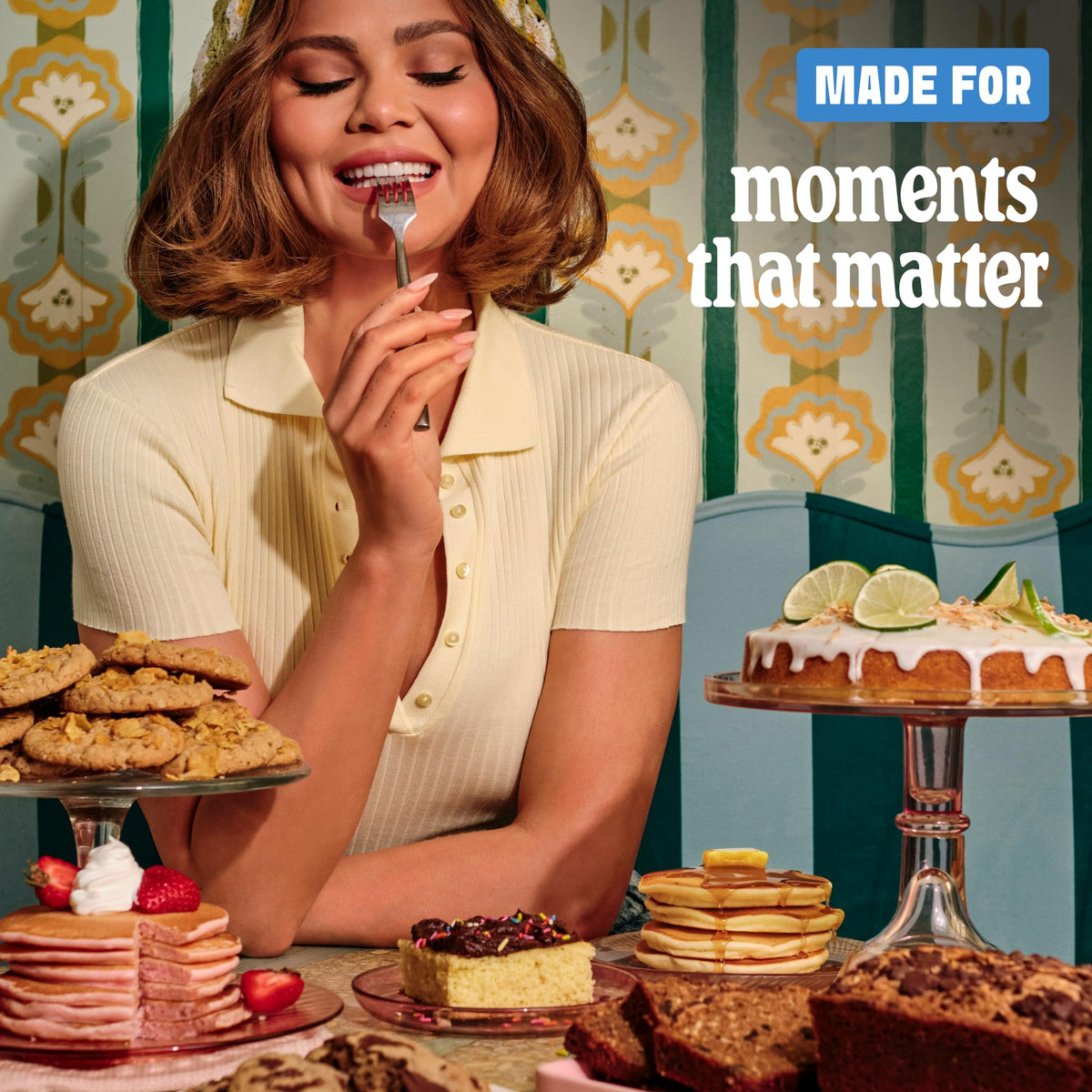 Cravings by Chrissy Teigen vanilla note pancake image hints flavor profile