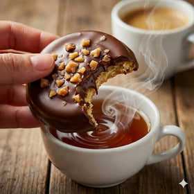 CRAVINGS BY ZOE assorted chocolate dipped cookies highlighting gourmet variety for gifting
