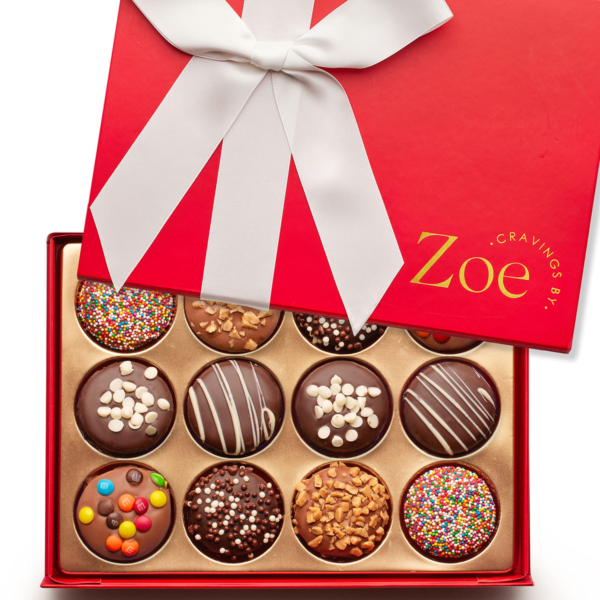 CRAVINGS BY ZOE birthday gift box of cookies, ideal for celebrations.