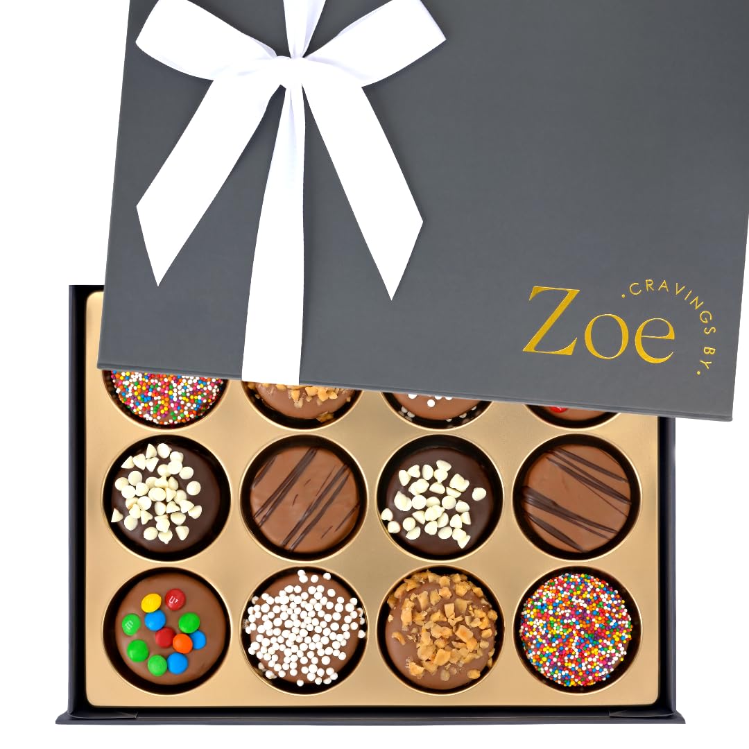 CRAVINGS BY ZOE birthday cookie gift box ready for gifting and celebrations.
