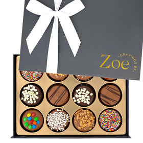 CRAVINGS BY ZOE birthday cookie gift box ready for gifting and celebrations.