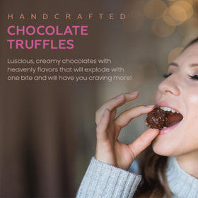 CRAVINGS BY ZOE pink and gold gift packaging, ready for gifting.